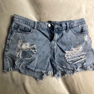 Forever 21 distressed Shorts